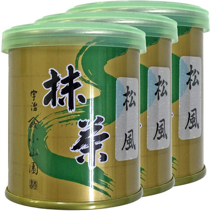 【High-grade Uji Matcha】(30g can x set of 3 )